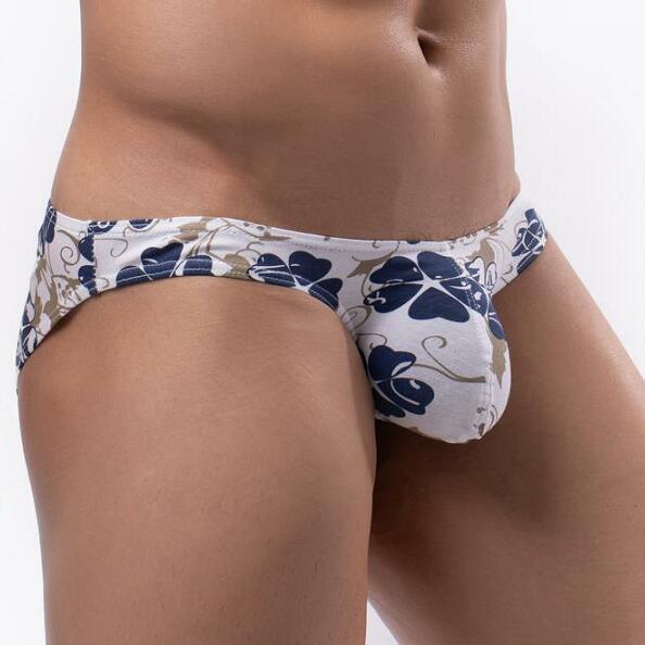 Slip taille basse à motifs imprimés pour homme