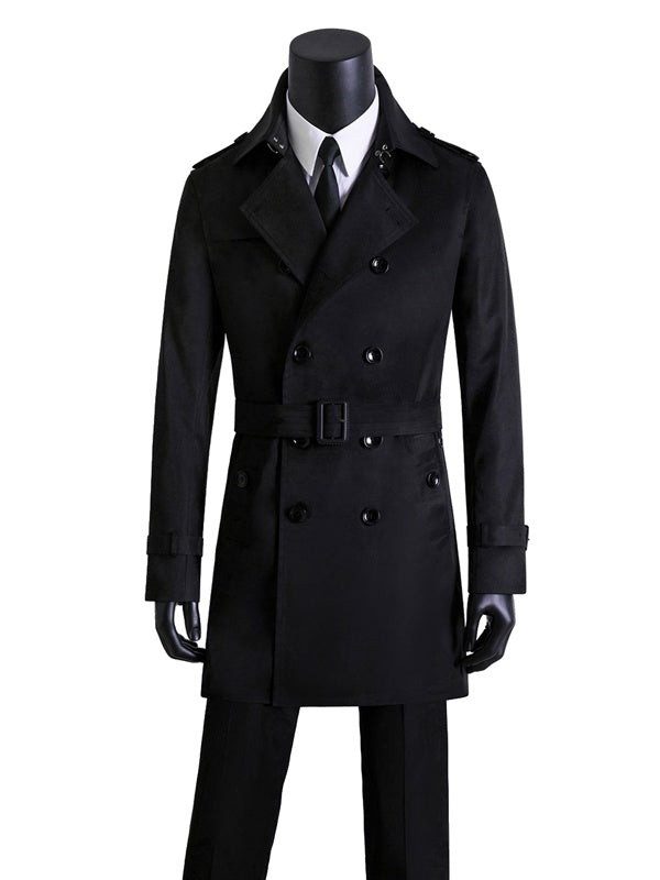 Trench-coat long pour homme