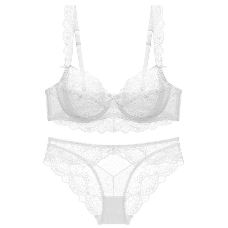 Soutien-gorge à armatures en dentelle pour poitrines généreuses