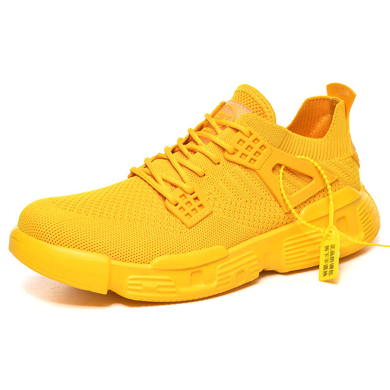 Chaussures de sport décontractées en maille tissée pour homme