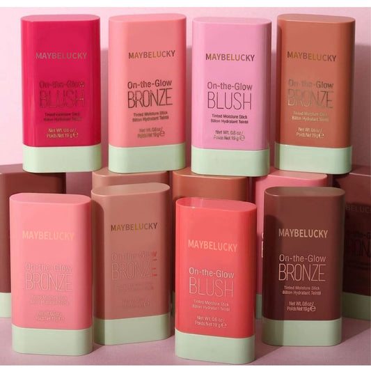 Fard à joues contouring mat et soyeux et scintillant