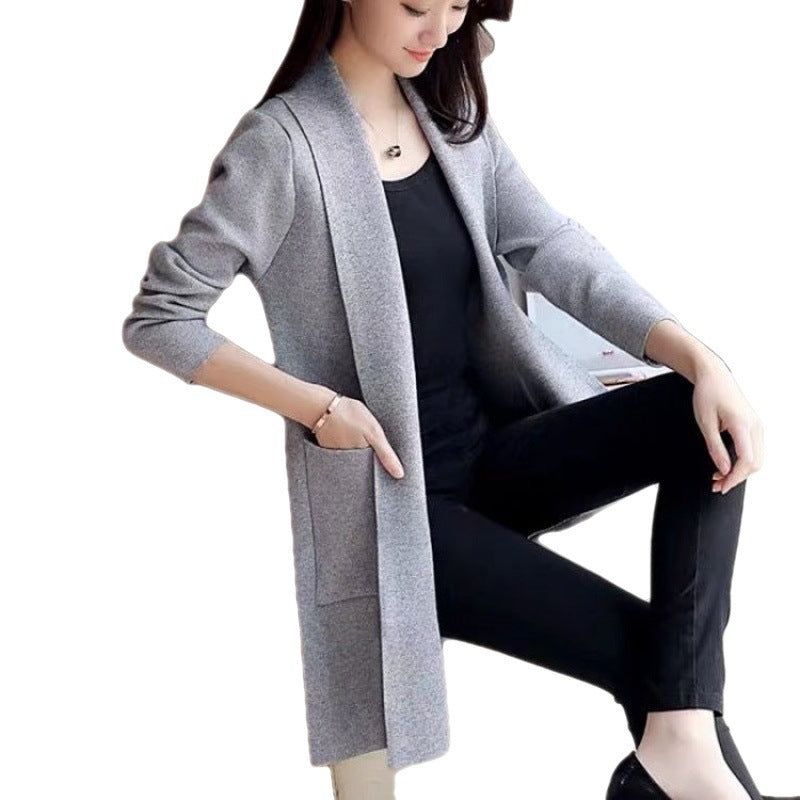 Manteau coupe-vent Simple à manches longues pour femme