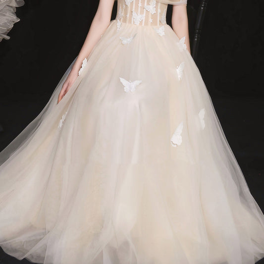 Robe de mariée de banquet à la mode pour femmes