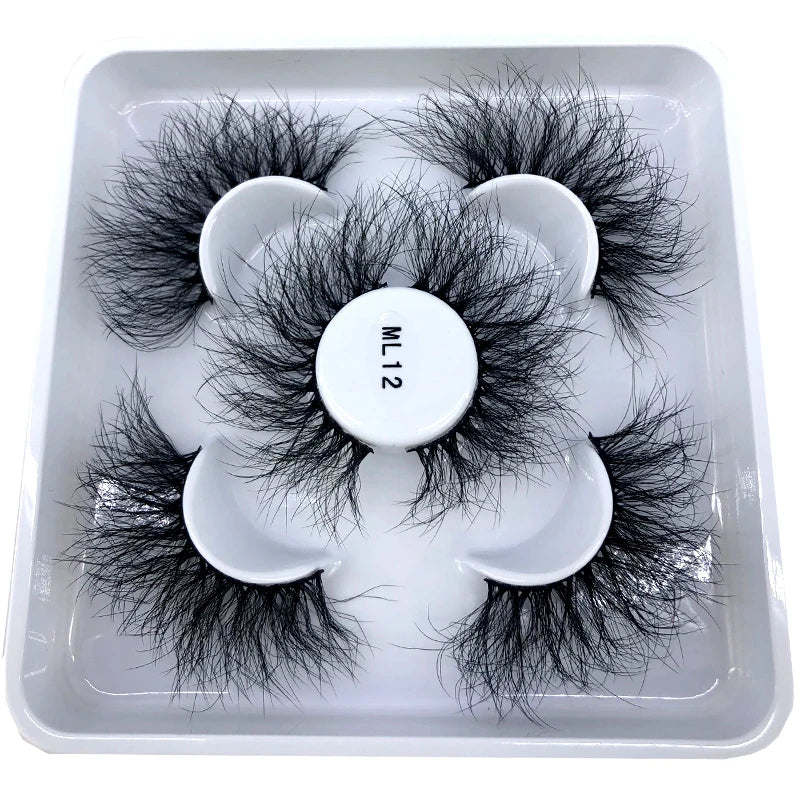 3 Paires Cils Minks 3D – Longs & Naturels