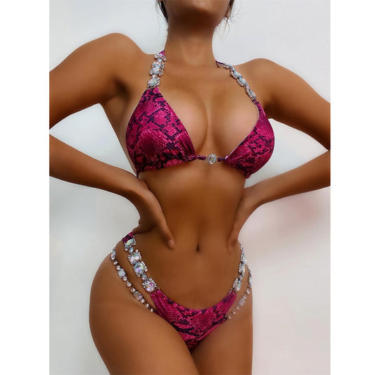 Maillot de bain imprimé Crystal Diamond