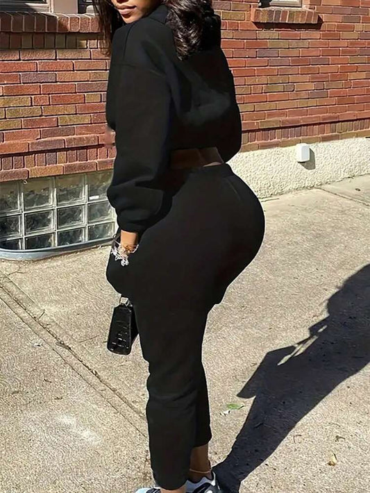 Jogging de motif lettres pour dames