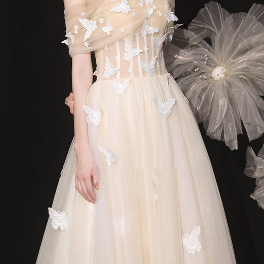 Robe de mariée de banquet à la mode pour femmes