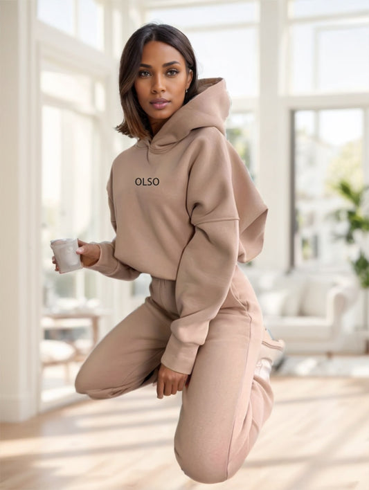 Jogging de motif lettres pour dames