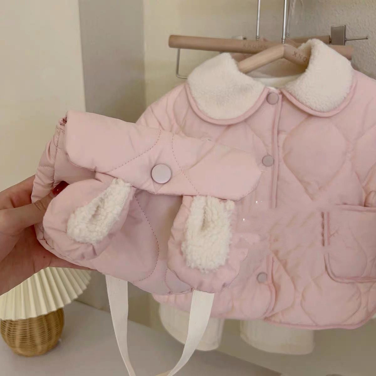 Vêtements d'hiver doux Veste épaisse et chaude