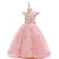 Robe de soirée pour banquet, tutu de princesse pour fille, costume de spectacle pour petite hôte