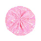 Béret pour femme en paillettes colorées