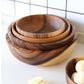 Ensemble d'ustensiles en bois naturel pour la cuisine