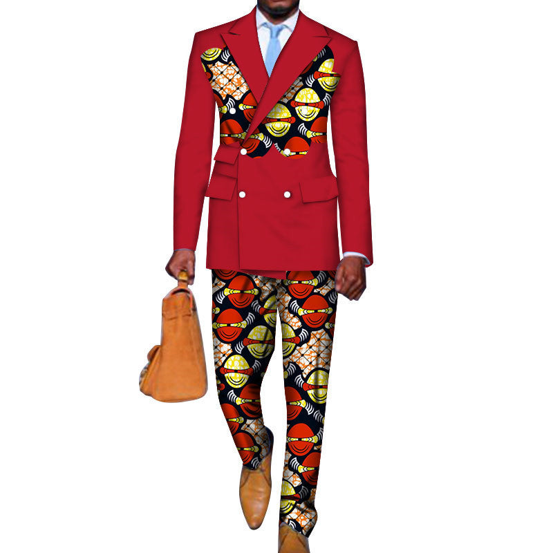 Ensemble de costumes nationaux africains pour hommes