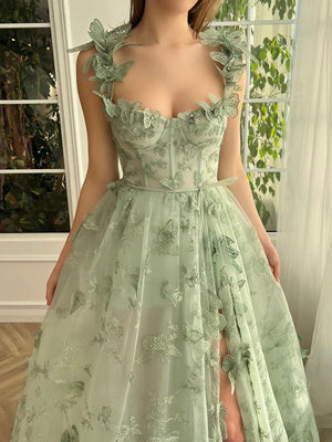 Robe de mariée demoiselle d'honneur à fleurs, robe de princesse