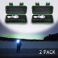 Lampe de poche LED rechargeable 3 modes torche zoomable câble USB