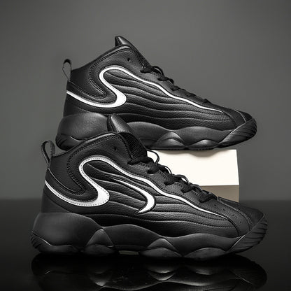 Baskets Homme – Cuir, Tendance Coréenne & Style Basketball