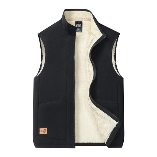 Gilet thermique double face pour homme