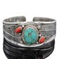 Bracelet motif vintage style bohème turquoise