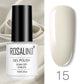 Set de Vernis Gel ROSALIND – Manucure Semi-Permanente, Top Coat UV LED