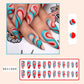 Faux ongles de longueur moyenne Patch Ins Style Hot Girl