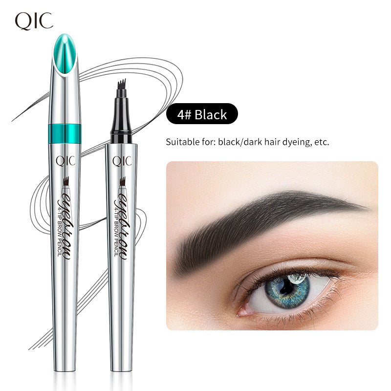 Crayon à Sourcils Liquide Imperméable – Effet Sourcils Sauvages, Non-Bavé