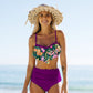 Bikini plissé 2 pièces