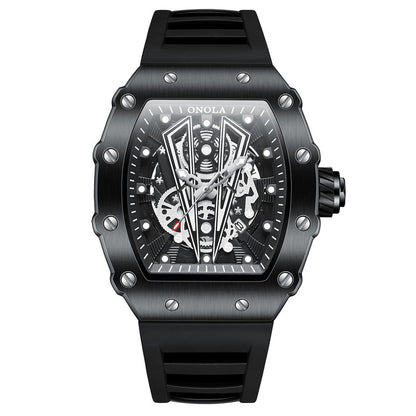 Montre en silicone pour homme,