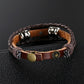 Bracelet de loup en cuir vintage