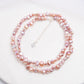 Collier ras du cou en perles en argent
