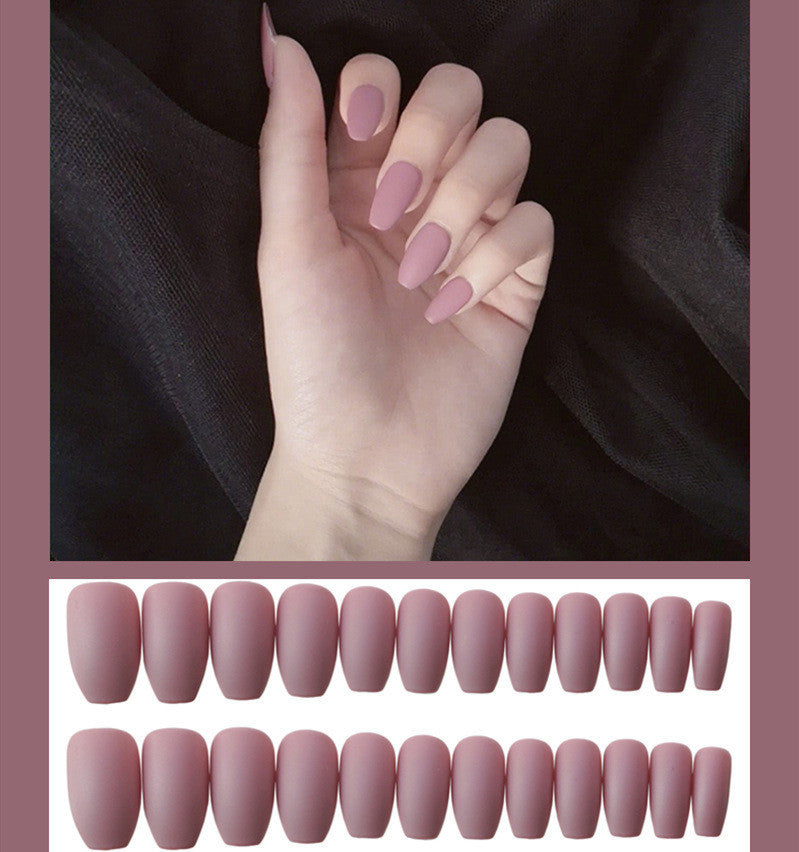 Faux ongles ballet Givré