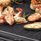 Tapis de grillade antiadhésif pour barbecue pour les activités de plein air