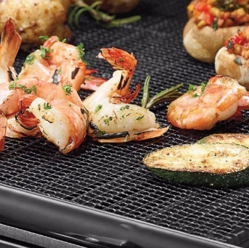 Tapis de grillade antiadhésif pour barbecue pour les activités de plein air