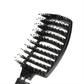 Brosse à cheveux incurvée