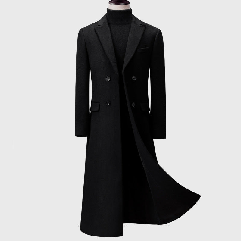 Manteau élégant long pour homme