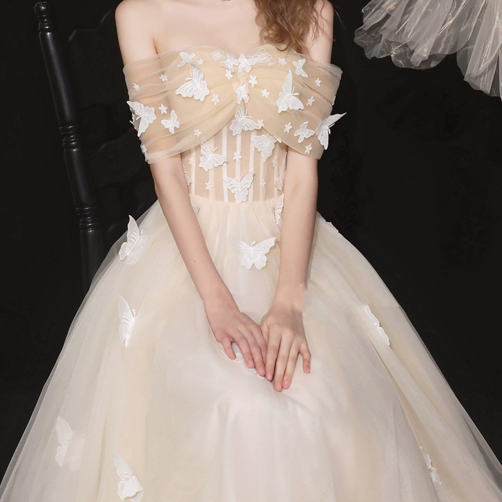 Robe de mariée de banquet à la mode pour femmes