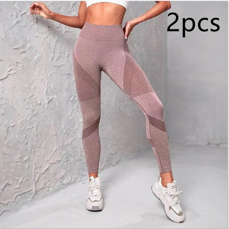 Legging de sport taille haute élastique