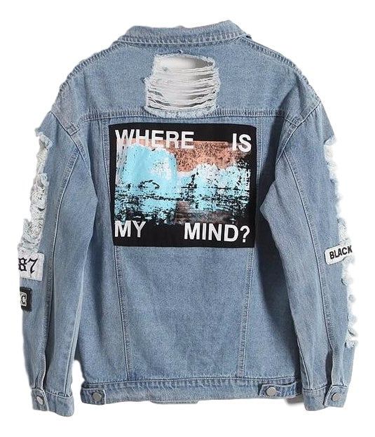 VESTE EN DENIM OÙ EST MON ESPRIT