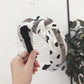 Bandeau de cheveux à motif léopard