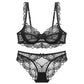 Soutien-gorge à armatures en dentelle pour poitrines généreuses