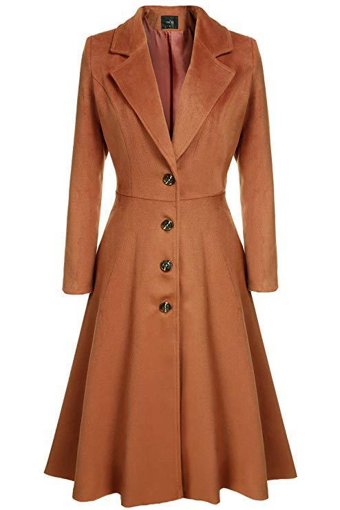 Trench-coat long pour femme