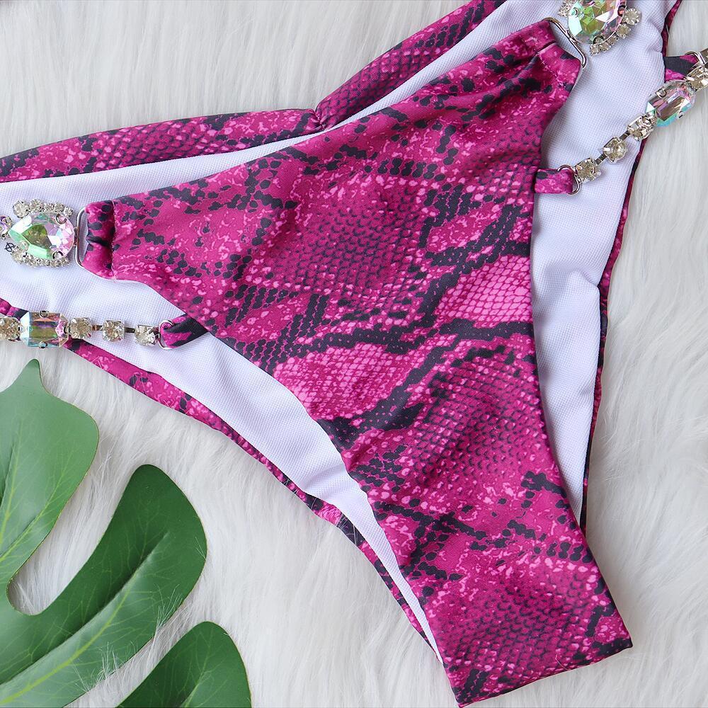 Maillot de bain imprimé Crystal Diamond