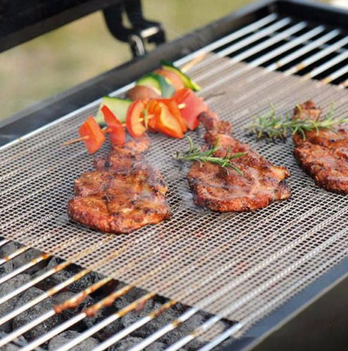 Tapis de grillade antiadhésif pour barbecue pour les activités de plein air