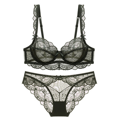 Soutien-gorge à armatures en dentelle pour poitrines généreuses