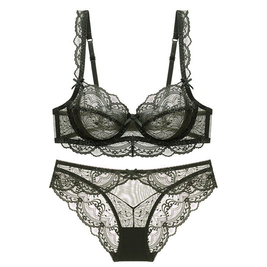 Soutien-gorge à armatures en dentelle pour poitrines généreuses