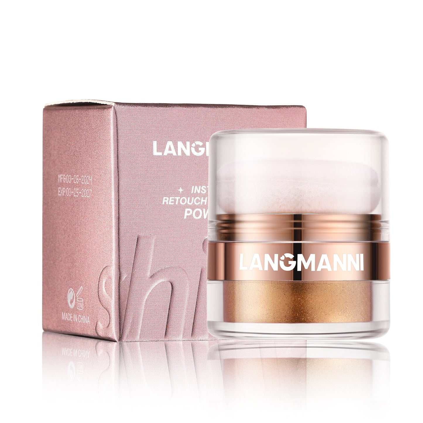 LANGMANNI - Poudre d'Accentuation – Poudre de Patine, Blush et Contouring