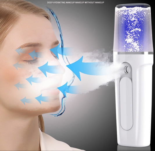 Appareil de beauté pour hydratation du visage avec charge USB