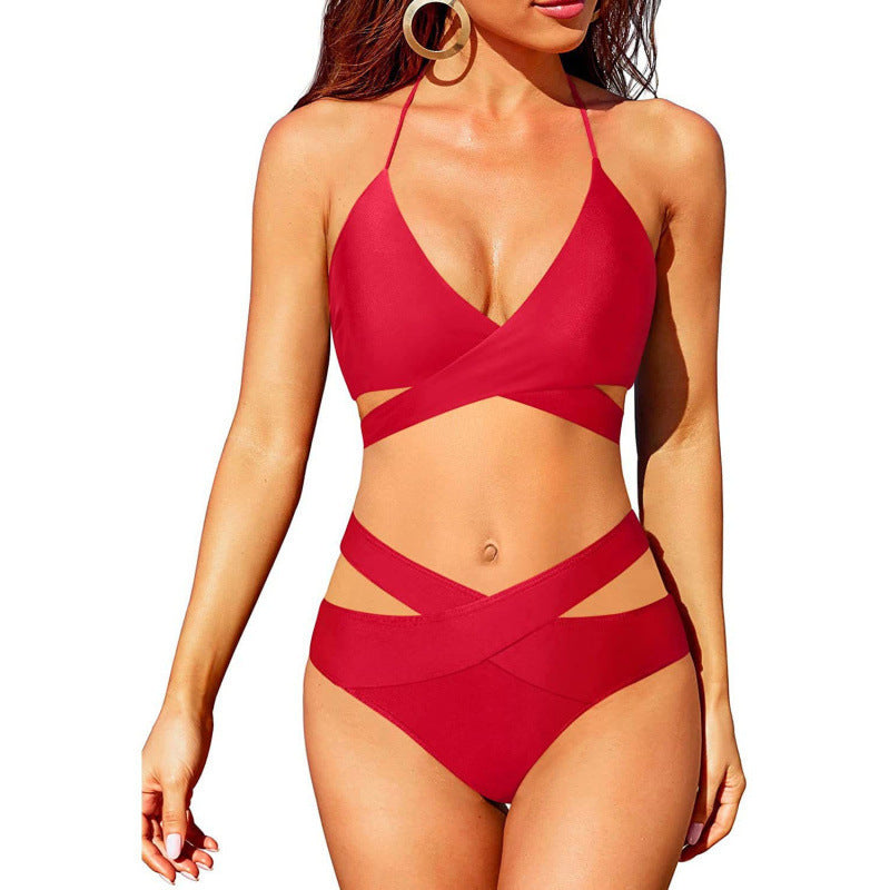 Maillot de bain taille haute