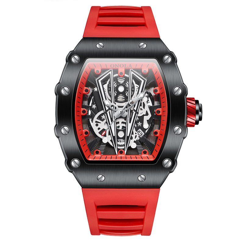 Montre en silicone pour homme,