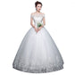 Robe de mariée Qidi robe de mariée à épaules dénudées