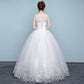 Robe de mariée Qidi robe de mariée à épaules dénudées